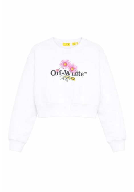 Felpa con logo OFF WHITE KIDS | OGBA013S26FLE001100
